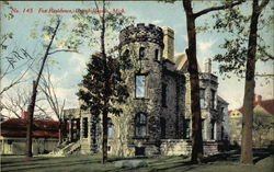 Fox Residence and Grounds Grand Rapids, MI Postcard Postcard Postcard