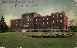 Women's Building, MHC East Lansing, MI Postcard Postcard Postcard