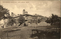 University Hospital Postcard