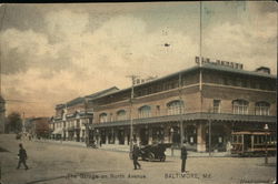 The Garage on North Avenue Baltimore, MD Postcard Postcard Postcard