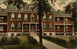 Main Entrance to Hospital Postcard