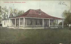 Country Club and Lawn Postcard