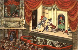 Dogs at the Theatre Postcard Postcard Postcard