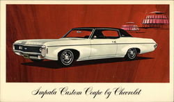 Impala Custom Coupe by Chevrolet Cars Postcard Postcard Postcard