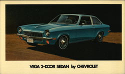 Vega 2-Door Sedan by Chevrolet Postcard