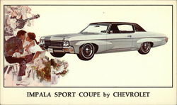 Chevy Impala Sport Coupe Postcard