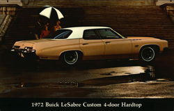 1972 Buick LeSabre Custom 4-door Hardtop Postcard