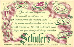 Schuler's Restaurant Michigan Postcard Postcard Postcard