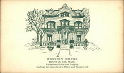 Bossidy House Lee, MA Postcard Postcard Postcard