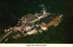 Famous Old Taylor Distillery Postcard