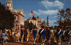 Liberty Square Fife and Drum Corps Postcard