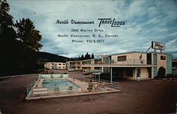 North Vancouver TraveLodge British Columbia Canada Postcard Postcard Postcard