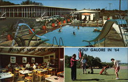 Demman's Motel & Cafe Postcard