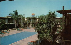 International Inn - Garden Motor Hotel Postcard