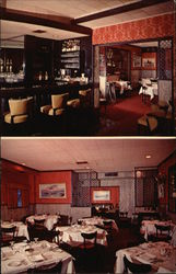 Dining and Bar Areas, Carafiello's Eastchester, NY Postcard Postcard Postcard