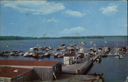 Cataumet Marina - Kingman Marine Postcard