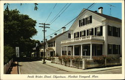 North Water Street--Edgartown Postcard