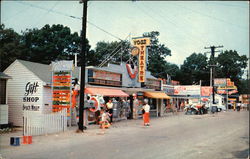 Swift's Beach Street Scene Wareham, MA Postcard Postcard Postcard