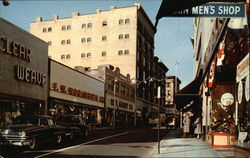 Pawtucket Main Street Postcard