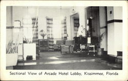 Arcade Hotel - Lobby KIssimmee, FL Postcard Postcard Postcard