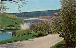 Wachusett Reservoir Dam Clinton, MA Postcard Postcard Postcard