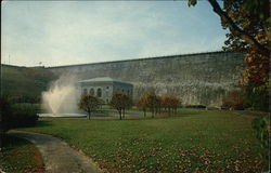 Wachuset Dam Clinton, MA Postcard Postcard Postcard