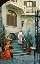 Le Grand Courtyard, New Orleans Square Postcard