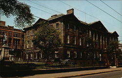 Street View of Province House Postcard