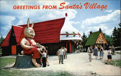 Greetings from Santa's Valley Jefferson, NH Postcard Postcard Postcard