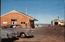 Ticket Office and Waiting Room, Ferry Landing Vineyard Haven, MA Postcard Postcard Postcard