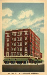 Hotel Dale Holdrege, NE Postcard Postcard Postcard