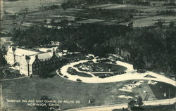 Norwich Inn and Golf Course on Route 32 Postcard