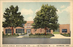 Coca-Cola Bottling Co. - 120 Washington St. Waterloo, IA Postcard Postcard Postcard