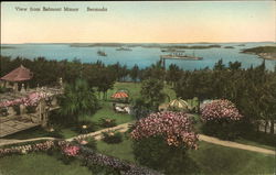 View from Belmont Manor, Bermuda Postcard