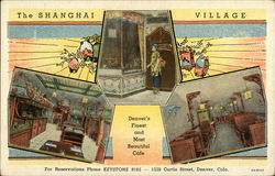 The Shanghai Village - City's Finest and Most Beautiful Cafe Postcard