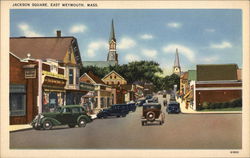 Jackson Square East Weymouth, MA Postcard Postcard Postcard