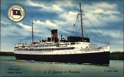 S. S. Queen of Nassau Bahamas Caribbean Islands Postcard Postcard Postcard