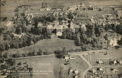 Aerial View of State Hospital Postcard