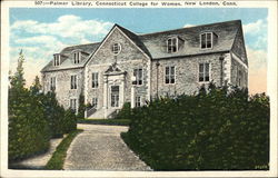 Palmer Library, Connecticut College for Women New London, CT Postcard Postcard Postcard