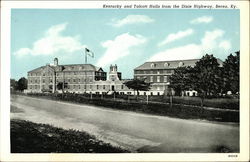 Kentucky and Talcott Halls from the Dixie Highway Berea, KY Postcard Postcard Postcard