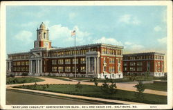 "Maryland Casualty" Administration Building, 40th and Cedar Avenue Postcard