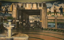 Concourse at Union Terminal Postcard