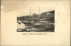 Wharf View Postcard