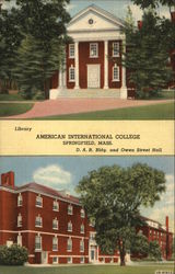 American International College Postcard