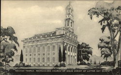 Nauvoo Temple, Reorganized Church of Jesus Christ of Latter Day Saints Illinois Postcard Postcard Postcard