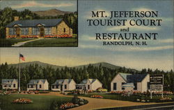 Mt. Jefferson Tourist Court and Restaurant Postcard