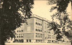 The Newton Technical High School Postcard