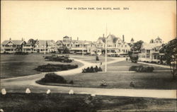 View in Ocean Park Oak Bluffs, MA Postcard Postcard Postcard