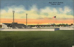 High School Stadium Dayton, OH Postcard Postcard Postcard