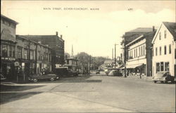 Main Street View Postcard